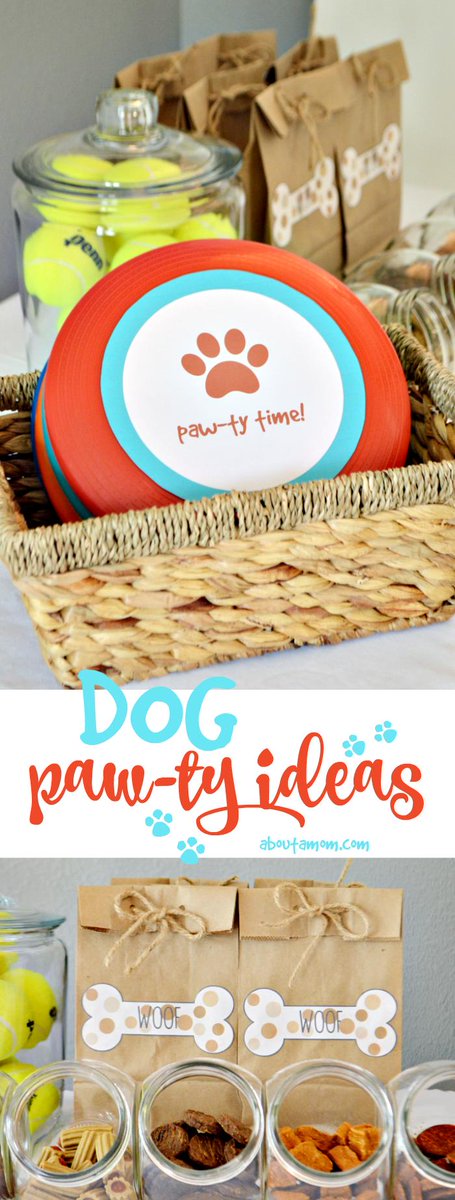 LoveToyDogs's tweet image. Dog party ideas and printables that will guarantee a barking good time for your 4-legged friends. Delicious dog treats, frisbee printable, doggy bag printable and more. #NutrishPets AD