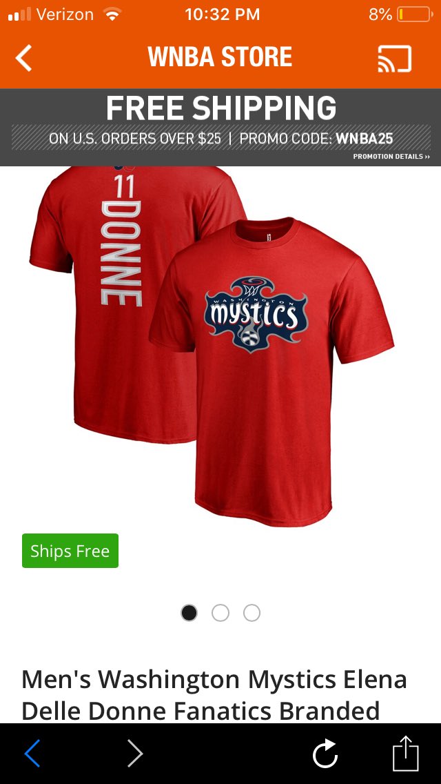 .<a href="/Fanatics/">Fanatics</a> <a href="/WNBA/">WNBA</a> How are you selling merchandise of one of the top players in the league with part of their last name missing?!  SO not okay!  Get it right!  #wnba <a href="/De11eDonne/">Elena Delle Donne</a>