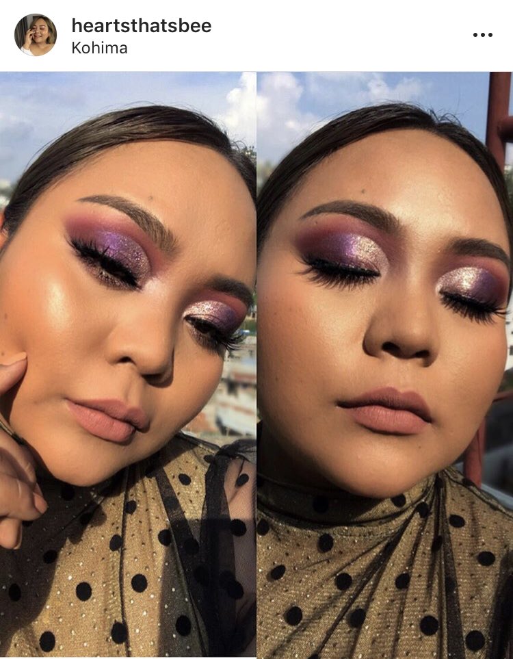 heartsthatsbee's tweet photo. IG: Heartsthatsbee Bridal MUA, from Nagaland #JeffreeStarPRList #JeffreeeStarPRList https://t.co/mOMVZeTPx6