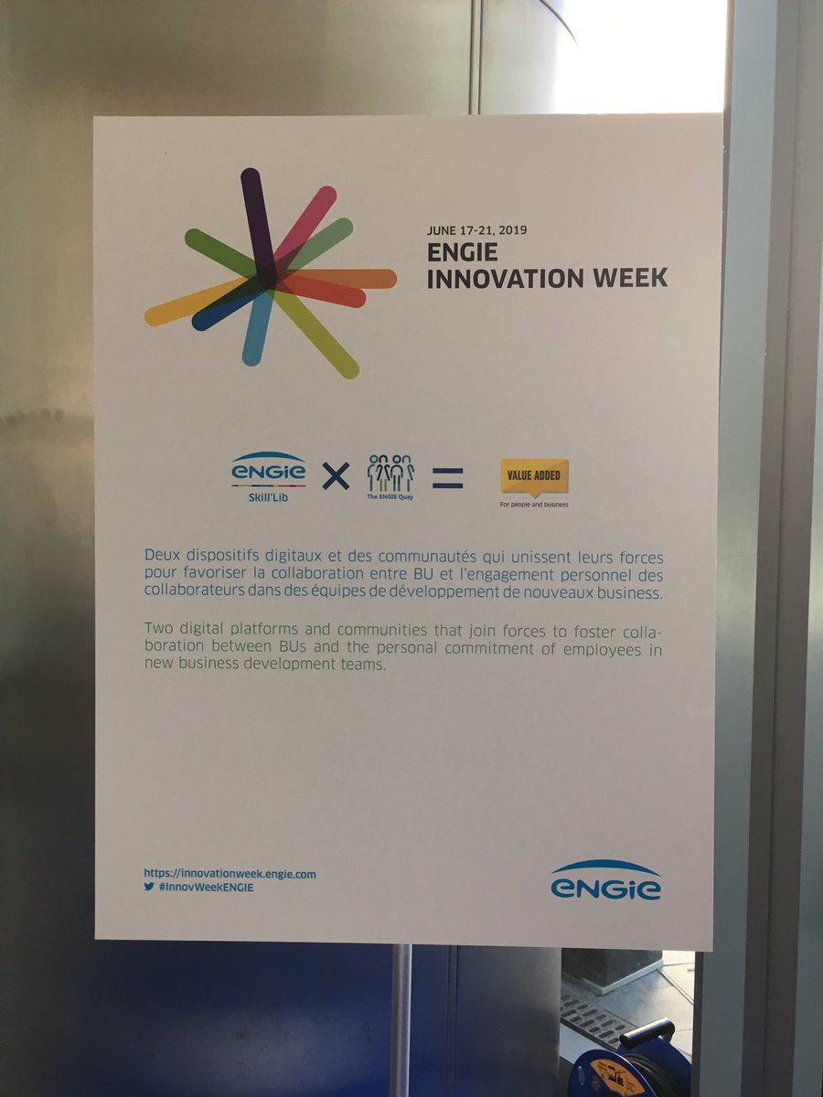 mc_virginie's tweet photo. Join us ✅ #IW2019 #engie #wearebuilders #innovation #skilllib #engiequay 🎤@VirgVerdiere @lbberthier 👍 https://t.co/SyUa2aaTK5