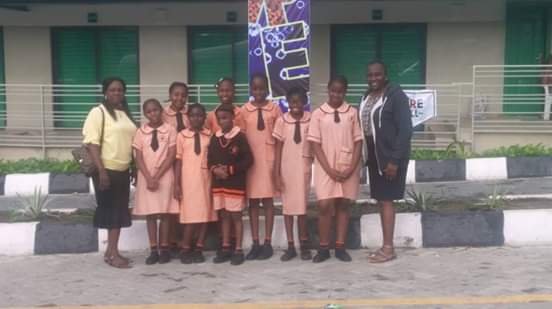 ULWS School excursion for year 6 (2019). Day 1 - pupils at Adire mall Abeokuta, Ogun state.