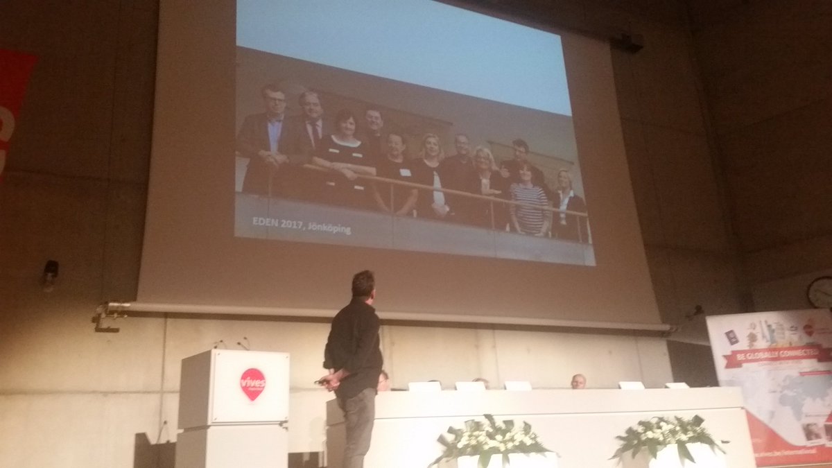 Steve Wheeler, EDEN Senior Fellow: EDEN is a family...!#EDEN19