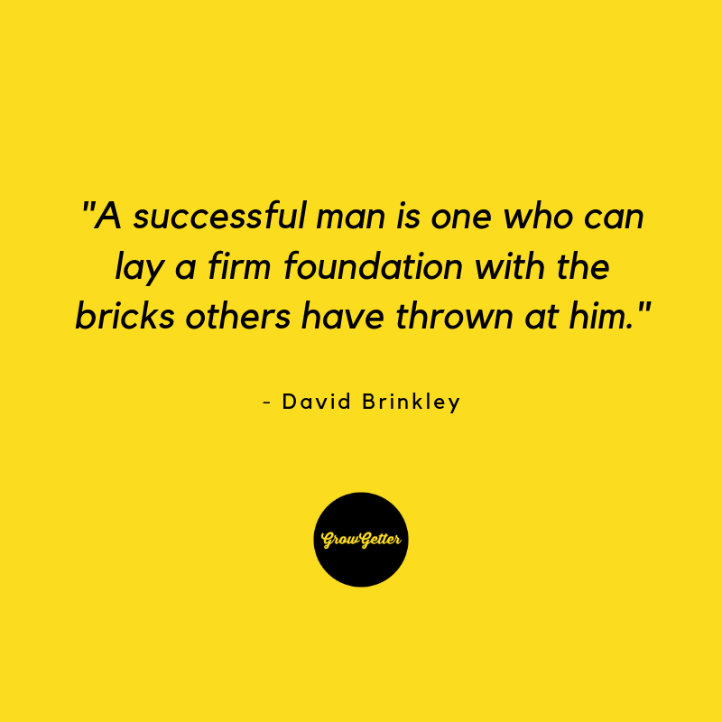 Let’s lay a #strong foundation by #learning from our #experience and that of others as we continue to fight for #success! Happy #Monday and have a great week ahead, everyone!