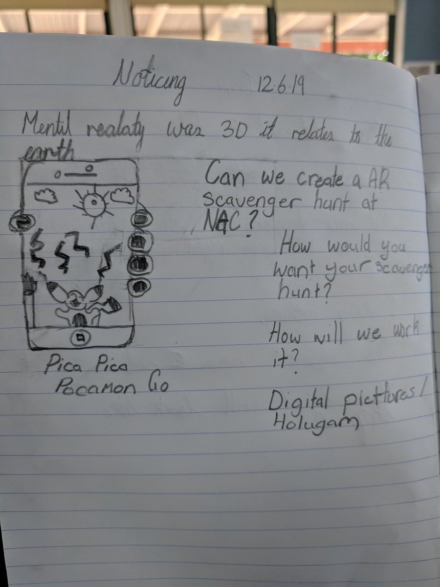 JonesSTEAMmaker's tweet photo. Planning, and playing with Augmented Reality. #STEAMclass https://t.co/nWN5ccxNjw