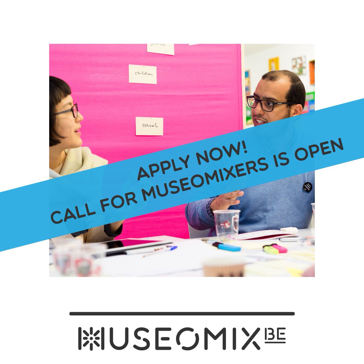 😁Hello Monday, happy Monday ! 😁

Big new today : CALL FOR MUSEOMIXERS IS OPEN 👍

We know you waited for it for sooooo long ! 
We know you're super motivated so don't hesitate anymore, apply now !

➡️➡️➡️ museomix.be
