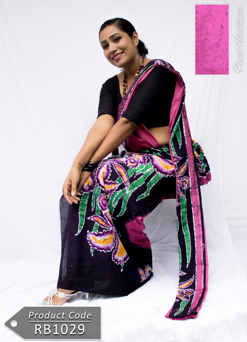 PearlHandloom's tweet photo. Fully Cotton Batik Sarees. Islandwide free delivery within a day.

Product info..

Work:- SL made Batik Saree

Fabric:- White Super Voile

Colour:- Black, Yellow, Pink, Purple &amp; Green

Colours may slightly differ base on lightning / devices you uses to view.

#PearlHandloom #LKA https://t.co/WiK5kVcfaj