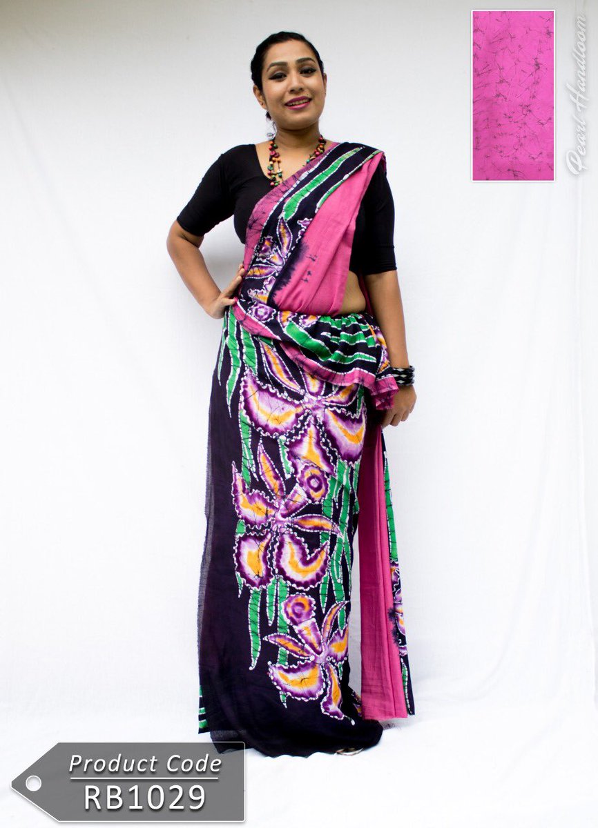 PearlHandloom's tweet photo. Fully Cotton Batik Sarees. Islandwide free delivery within a day.

Product info..

Work:- SL made Batik Saree

Fabric:- White Super Voile

Colour:- Black, Yellow, Pink, Purple &amp; Green

Colours may slightly differ base on lightning / devices you uses to view.

#PearlHandloom #LKA https://t.co/WiK5kVcfaj