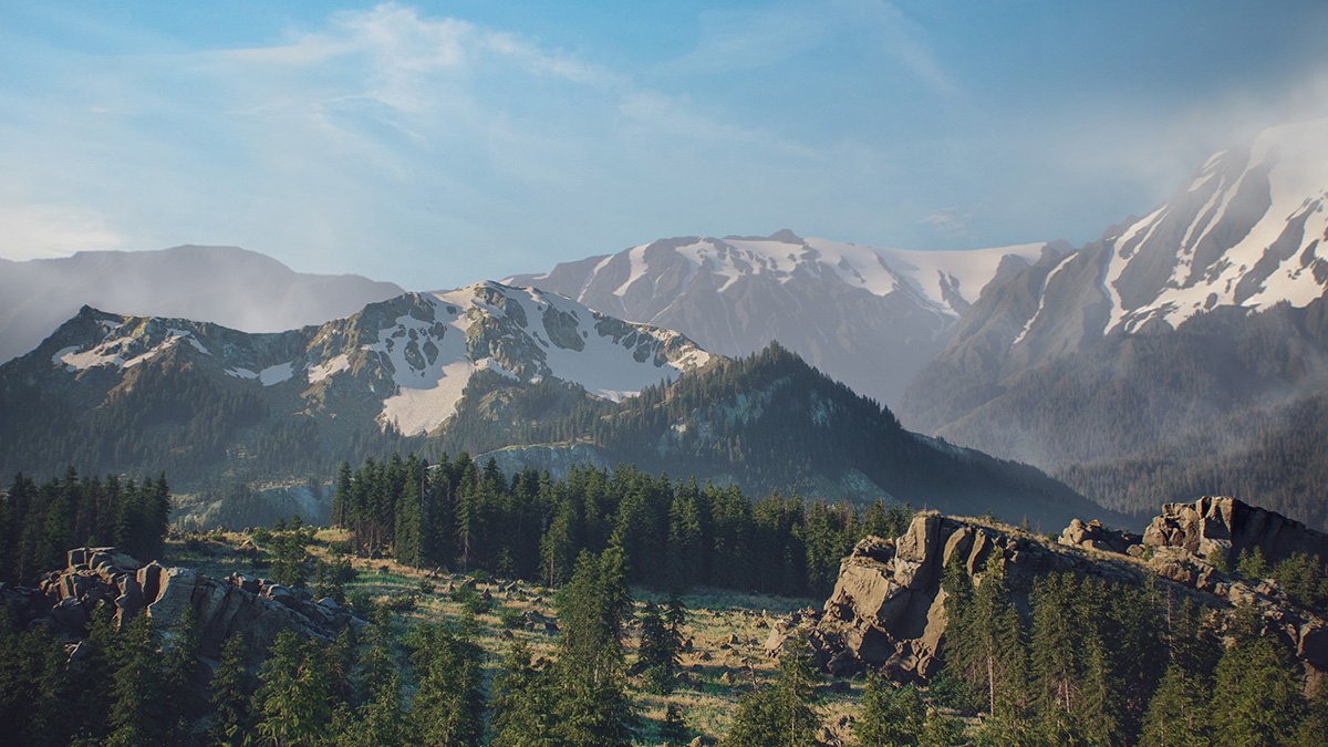beforesmag's tweet photo. The latest #vfxtoolsweek post on befores &amp; afters is about @quadspinner's new procedural terrain generation tool, Gaea. See how it works here: https://t.co/NwVecGMQky https://t.co/h3SUpbe8U2
