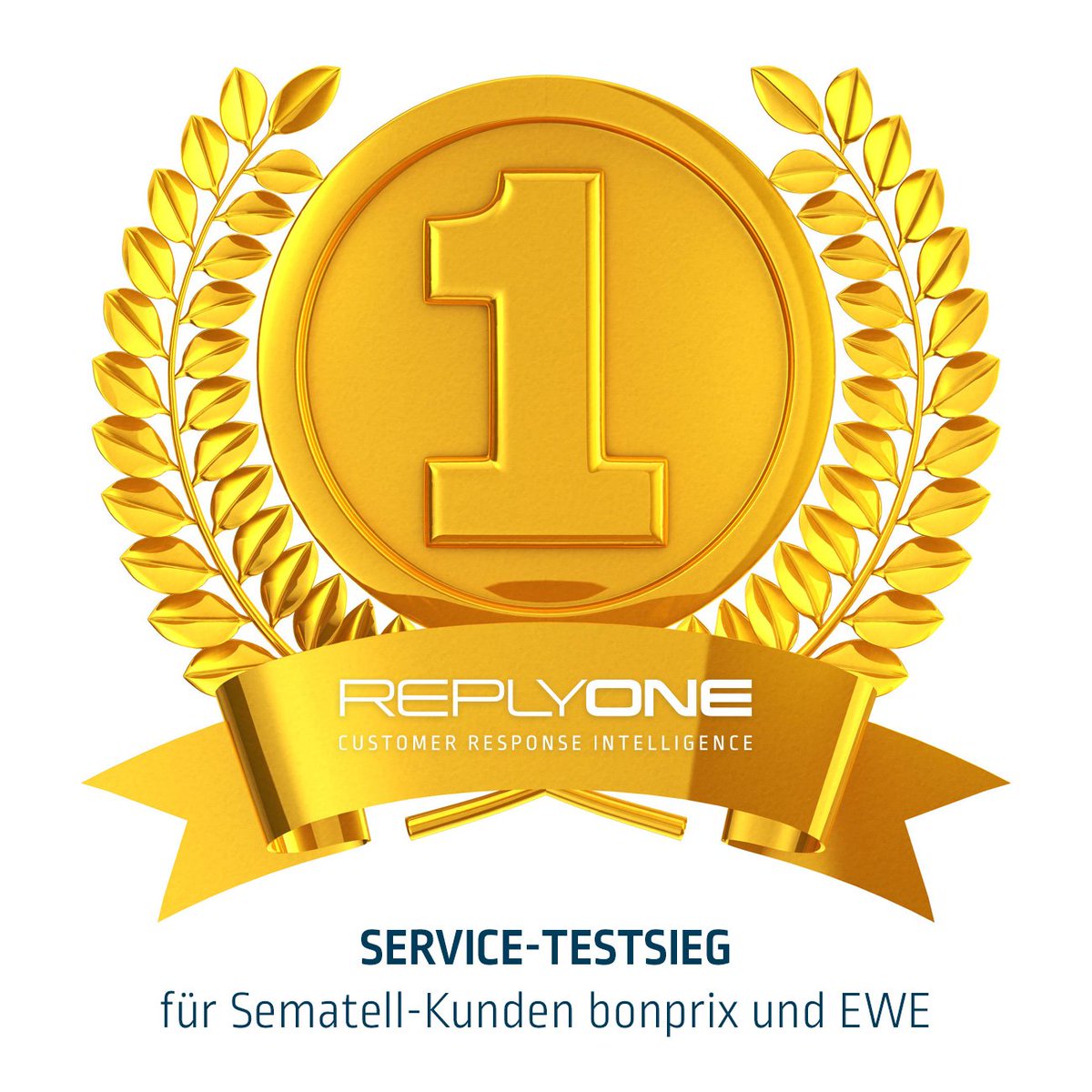 sematell_com's tweet photo. Servicechampions nutzen #ReplyOne! GlĂŒckwunsch an @bonprixDE und @Moin_EWE @EWE_AG zum Kundenservice-Testsieg! https://t.co/iqPi6hEABN https://t.co/BXY5XmMVRW