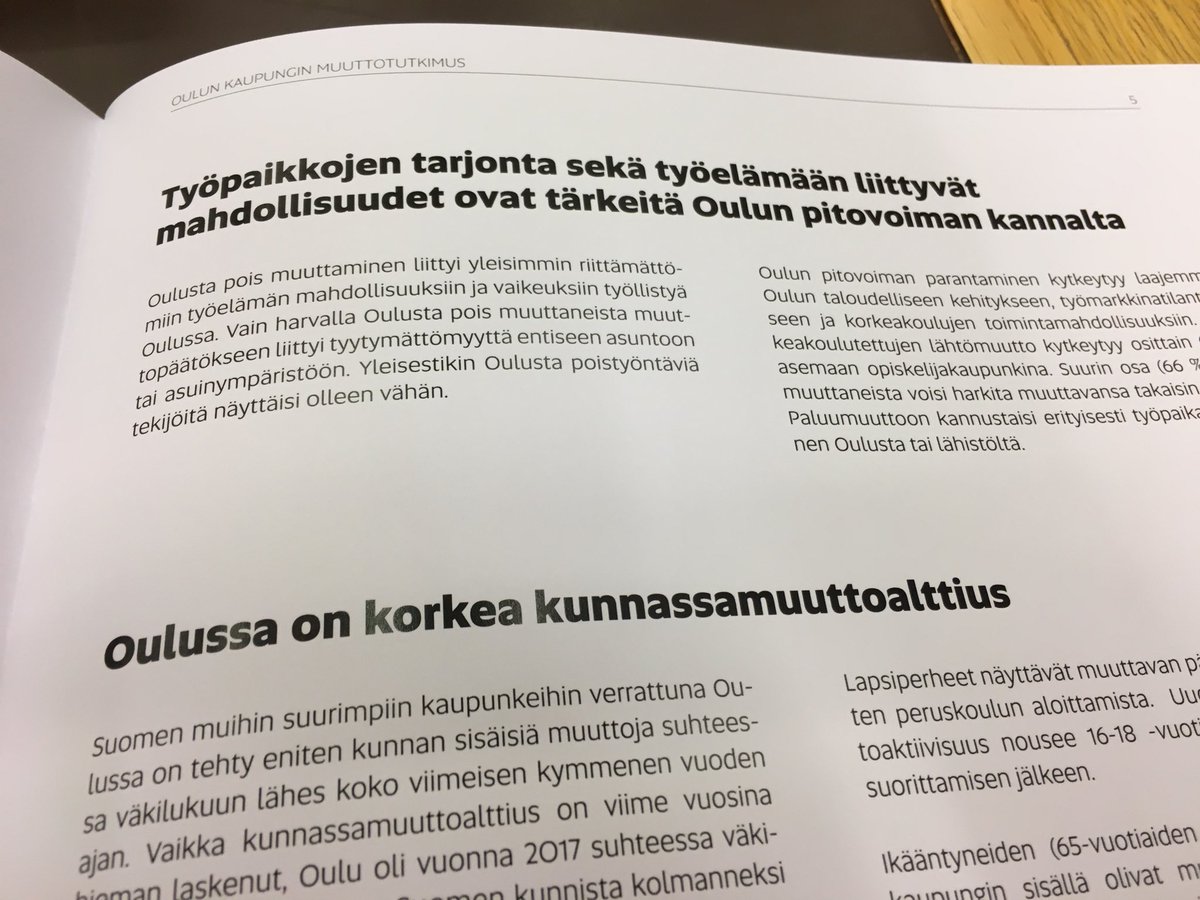 Oulun kaupunginvaltuusto käsitteli seminaarissa tänään muuttotutkimusta! Hyvää ja tutkittua tietoa jälleen käytössä #parastaOulussa