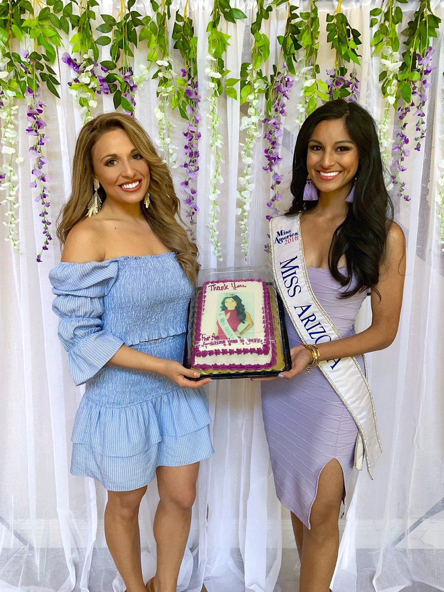 MissGlendaleAZ's tweet photo. @MissAmericaAZ you have been a shining example of kindness, class, generosity, positivity &amp; dedication! There was never a moment when you didn’t have a smile on your face, love in your heart or words of wisdom. Isabel has continued to reminded me “believe in yourself Marissa!” https://t.co/Ebhj0N9zpR