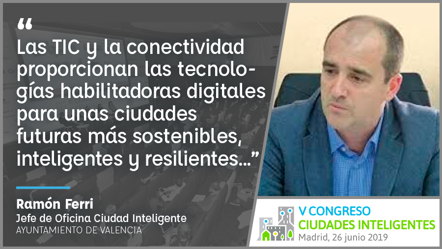 CongresoCI's tweet photo. Entrevista @ramonferri de @SmartCityVLCi que en V Congreso #CiudadesInteligentes #CongresoCI5 participa en Mesa Redonda "Retos para desarrollo futuro de #Ciudades y #TerritoriosInteligentes en #España" 26/6 en @LaNaveMadrid @grupotecmared @SEAvanceDigital https://t.co/94VpEBliqT https://t.co/F89f7aKhR5