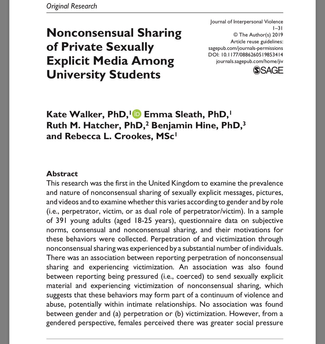 Published online now!! 📚📖🖥 following the link: doi.org/10.1177/088626…