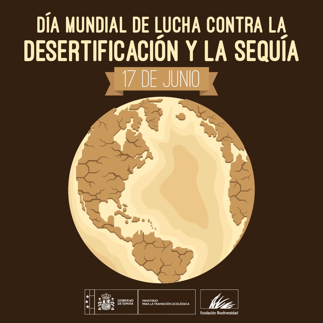 FBiodiversidad's tweet photo. El 75% del territorio español se encuentra en zonas susceptibles de sufrir #desertificación y un 20% ya lo sufre 🏜️

Por desgracia, el #CambioClimático está agravando más esta situación. https://t.co/PuV121Y8XH