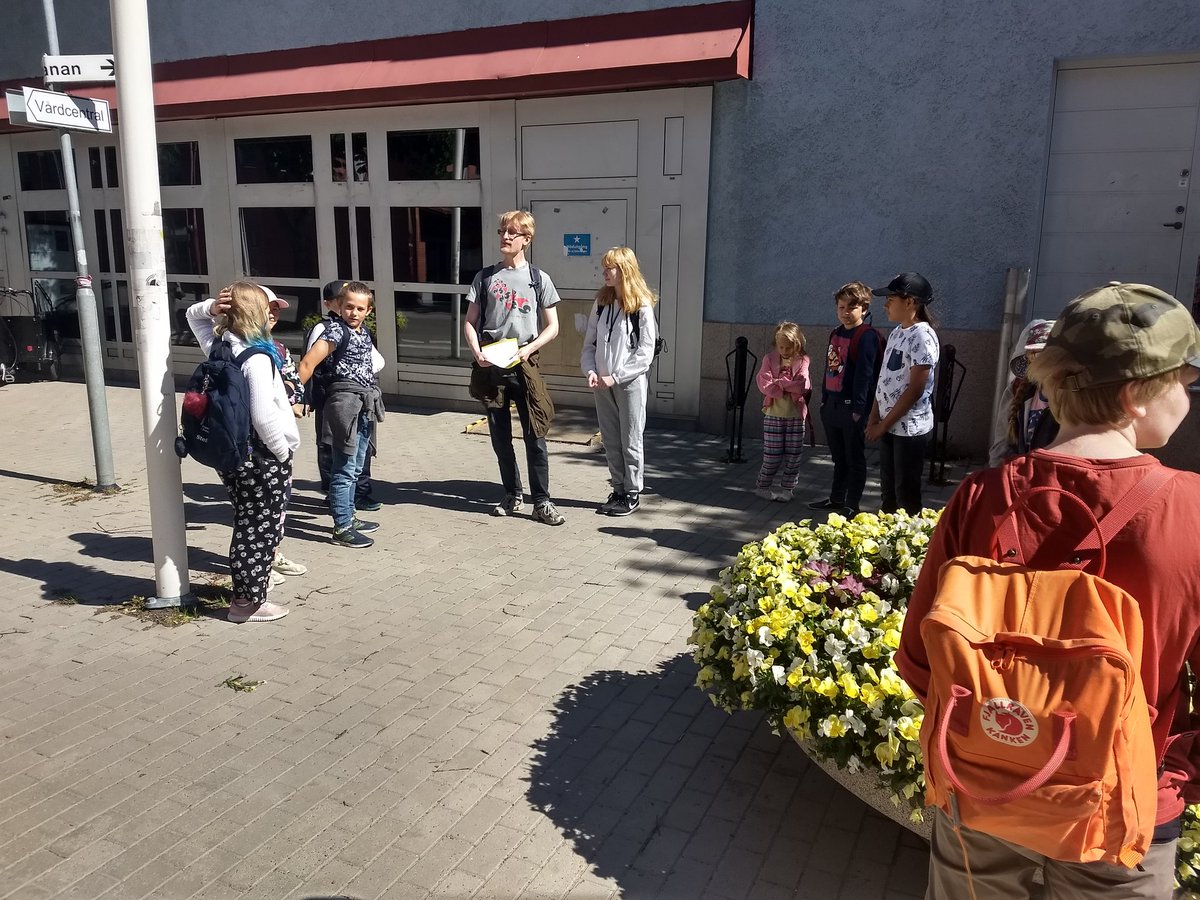 Biologikollo dag 1 startad! 10 förväntansfulla barn ska lära sig en hel del om #Biologi #Skarpnäckskulturhus #Naturvetenskap