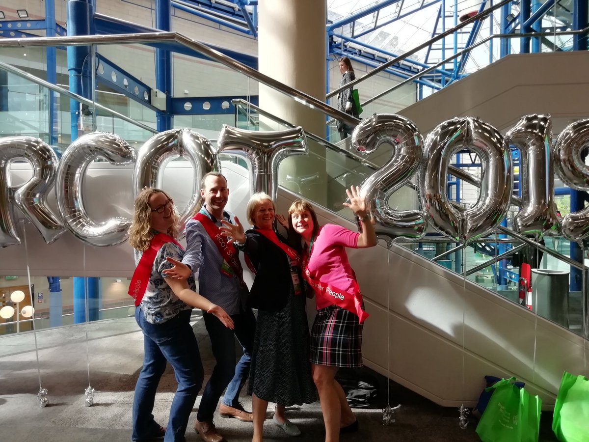 RCOT_OP's tweet photo. Come and talk to us at the @RCOT_OP stand in the main exhibition area to meet the committee and put some names to faces @shirleypearceot @Amy85h @WendyRocklands @ColledgeRebecca @RCOT_Louise #RCOT2019 https://t.co/tVPPiS2CeO
