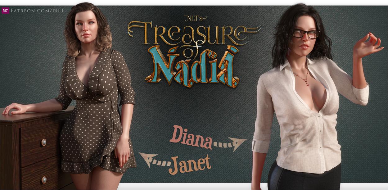 NLT na Twitterze: "Two of 13 new girls in Treasure of Nadia, the follo...