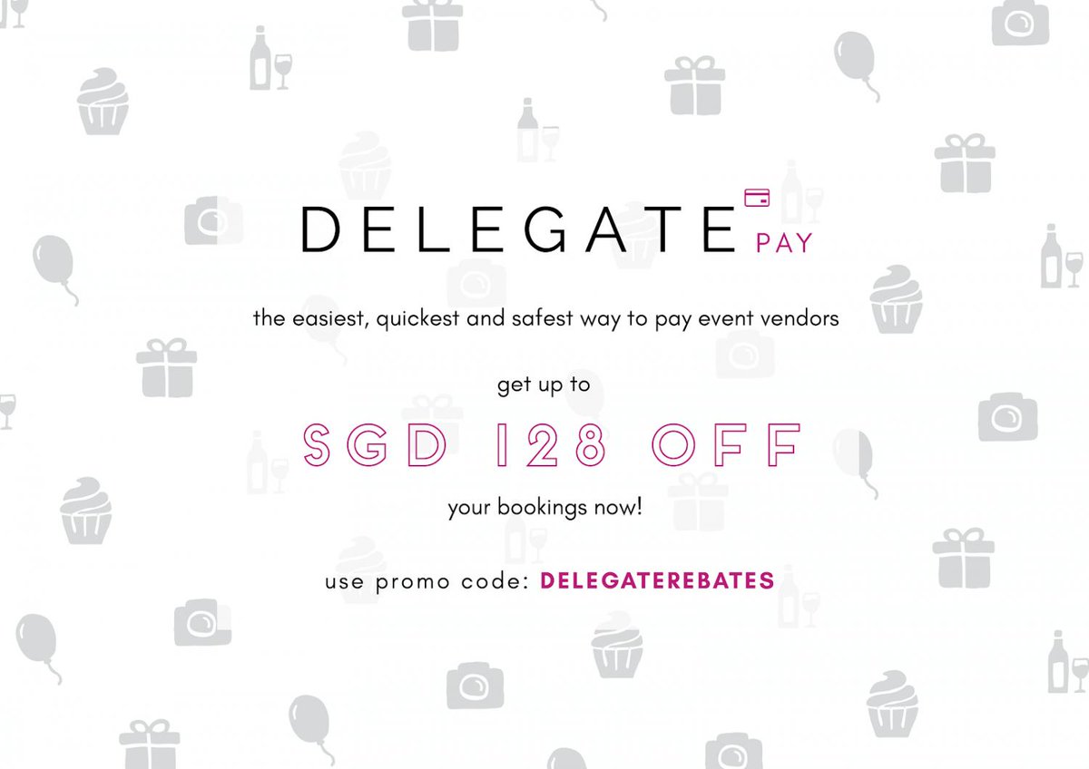 justdelegatehq's tweet photo. Booking with Delegate just got better! Get more bang for your buck when you use DELEGATEREBATES at checkout! Find out more details at our blog! T&amp;Cs apply.😉
https://t.co/wrC4Py3qoN https://t.co/nopDxKrR27
