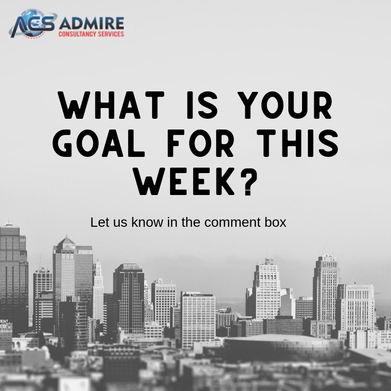 ADMIRE_ACS's tweet photo. What is your #Goal for this Week 🧐🎯? Let us know in the comment box and get a chance to #win a surprise #gift from Admire Consultancy Services.

#admireconsultancy #vadodara #visa #uk #studyinuk #studyabroad #gujaratvisa #india #jetalpur #mondaymotivation https://t.co/4DVP27pghM