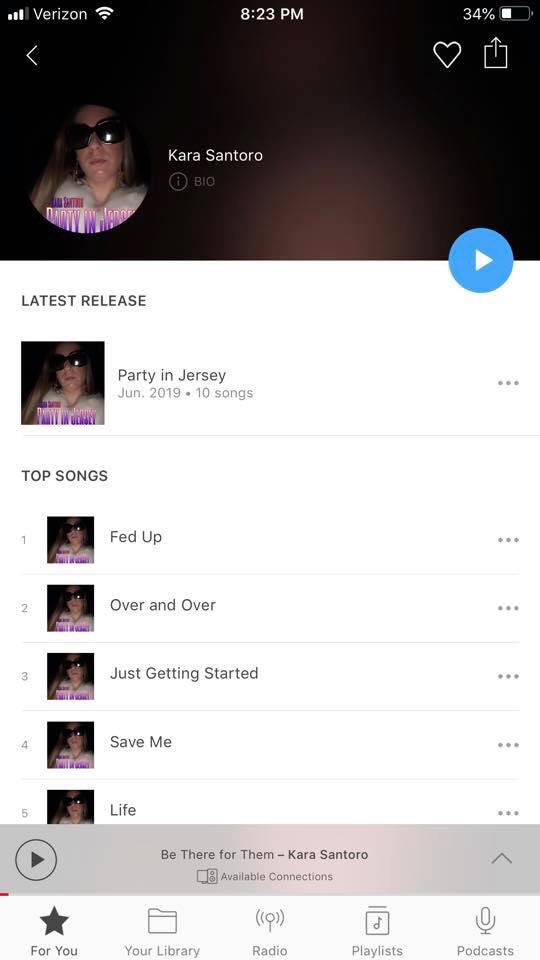 KSantoroMusic's tweet photo. On iheart radio!!! https://t.co/L4dyYbaITo