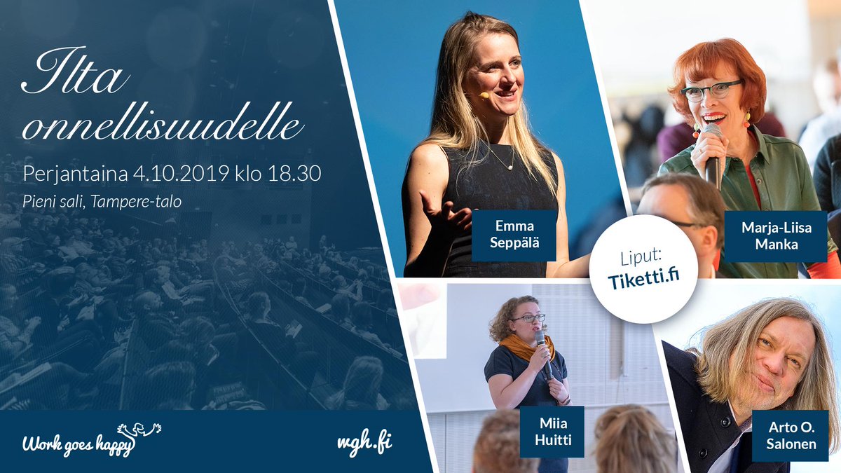 Workgoeshappy's tweet photo. Kuuma kesä edessä ja ansaitut lomat jo näköetäisyydellä. Kuuma on meidän syksykin. Lokakuussa peräti kolme ainutlaatuista tapahtumaa! Infot, ilmot ja liput https://t.co/0kmFtPtE77 #WghTampere #Unelmientyöpäivä #Iltaonnellisuudelle #Workgoesvalues https://t.co/7erY1F0hoH