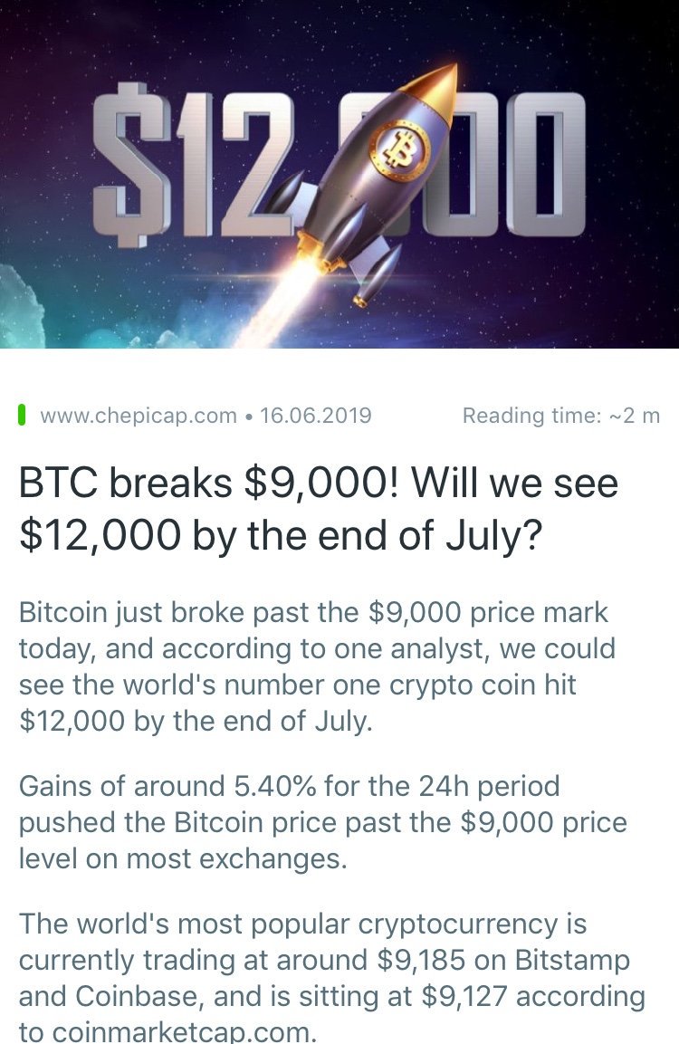 BitneyToken's tweet image. BTC breaks $9,000! Will we see $12,000 by the end of July? Click the link below to find out more! 

cryptonews.net/165561/?utm_so…

#bitney #beeznix #BTC
