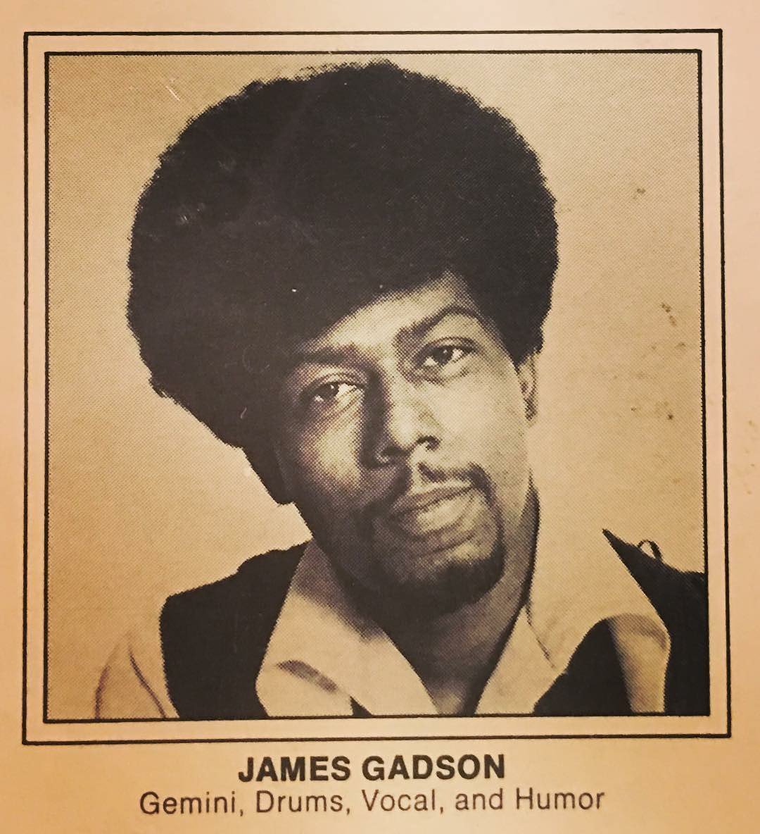 Happy Birthday to my Hero..OG and Mentor Mr James Gadson!! 