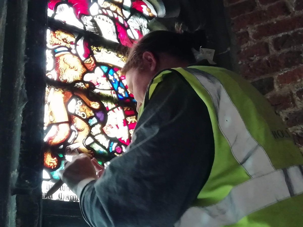 And... ta-da! The stained glass window has been restored to its former glory 🥳 it makes you sit back and appreciate such magnificent #artwork. Once again a massive thankyou to @HolyWellGlass . Some of the best in the business. #ntmidlands