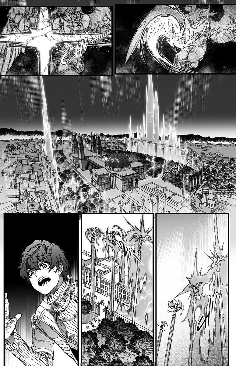 pages I'm happy with from books 5-6 of Carciphona

99% of my old pages makes me want to fall off the face of the earth, but not all of it is due to bad execution, more than anything I think I'm just always super embarrassed to enjoy what I enjoy 