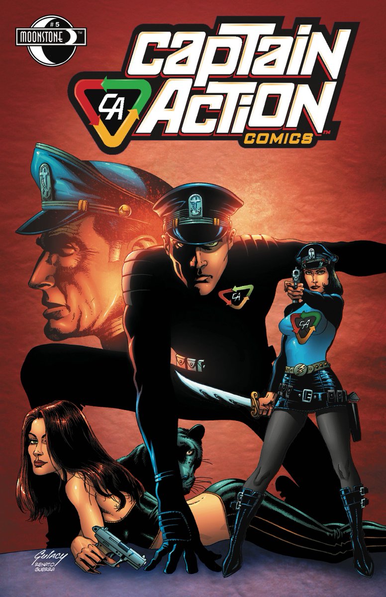 This is the Big One! Every Captain Action @MoonstoneBooks1 appearance ever printed - as well as @Lady_Action, Action Boy, Captain Action Classified & Khem! One big Tome-O-Reading! @FabianNicieza @ThatStevenGrant @MarkSparacio1 @pgulacy1 @PaulKupperberg @incogvito @CaptainAction66