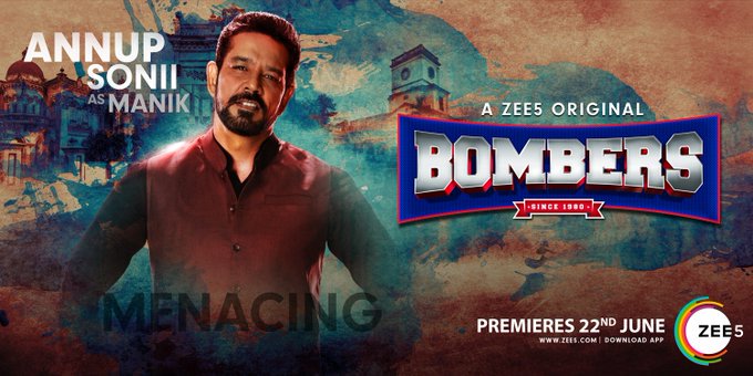 Banijayasia's tweet photo. Meet @soniiannup as #Manik - the formidable foe! #Bombers , premiering exclusively on @ZEE5India @zee5premium , on 22nd June. 
#FortEtFier Arikbaar 
#BombersBaarBaar #GoBombers https://t.co/YPzbi1uPkM