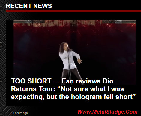 cskkdfgr's tweet photo. TOO SHORT .... Fan reviews @OfficialRJDio Returns Tour: “Not sure what I was expecting, but the hologram fell short” #Dio #Rjd @JizzyPearl @LoveHate_LA #DioOnTour #RonnieJamesDio #DioHologram #FallsShort #DioReturns https://t.co/whe1Cuhur0 https://t.co/rLoJPQcfdH