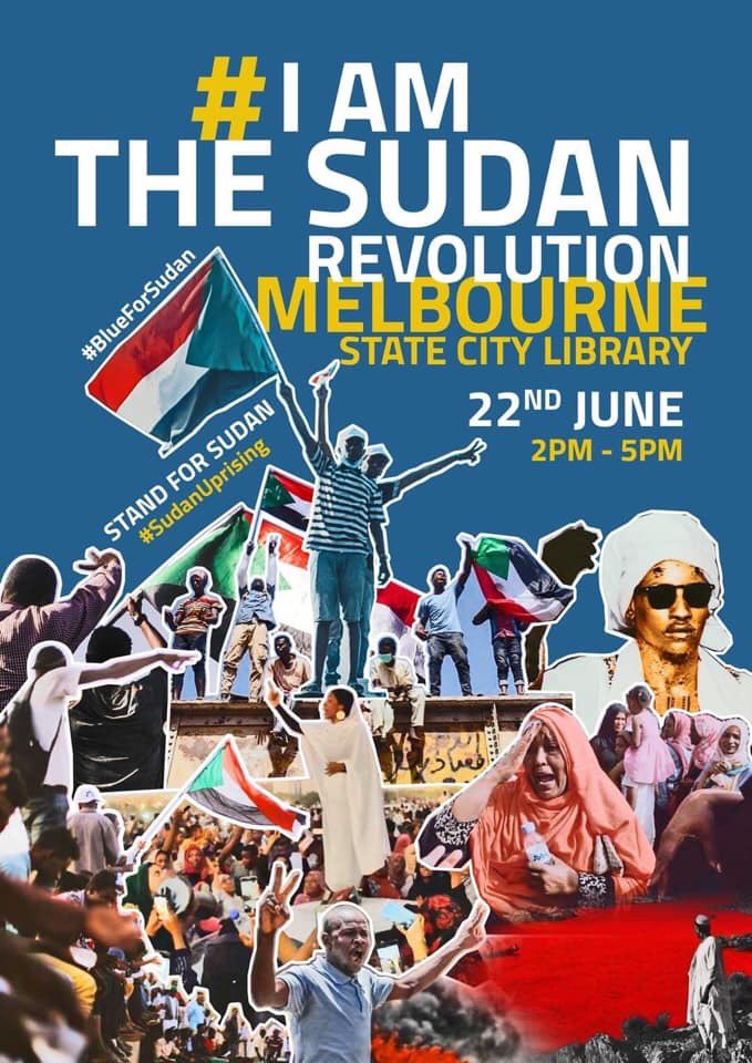 relhadari's tweet photo. #IAmTheSudaneseRevolution #BlueForSudan https://t.co/190dXxGZ9V