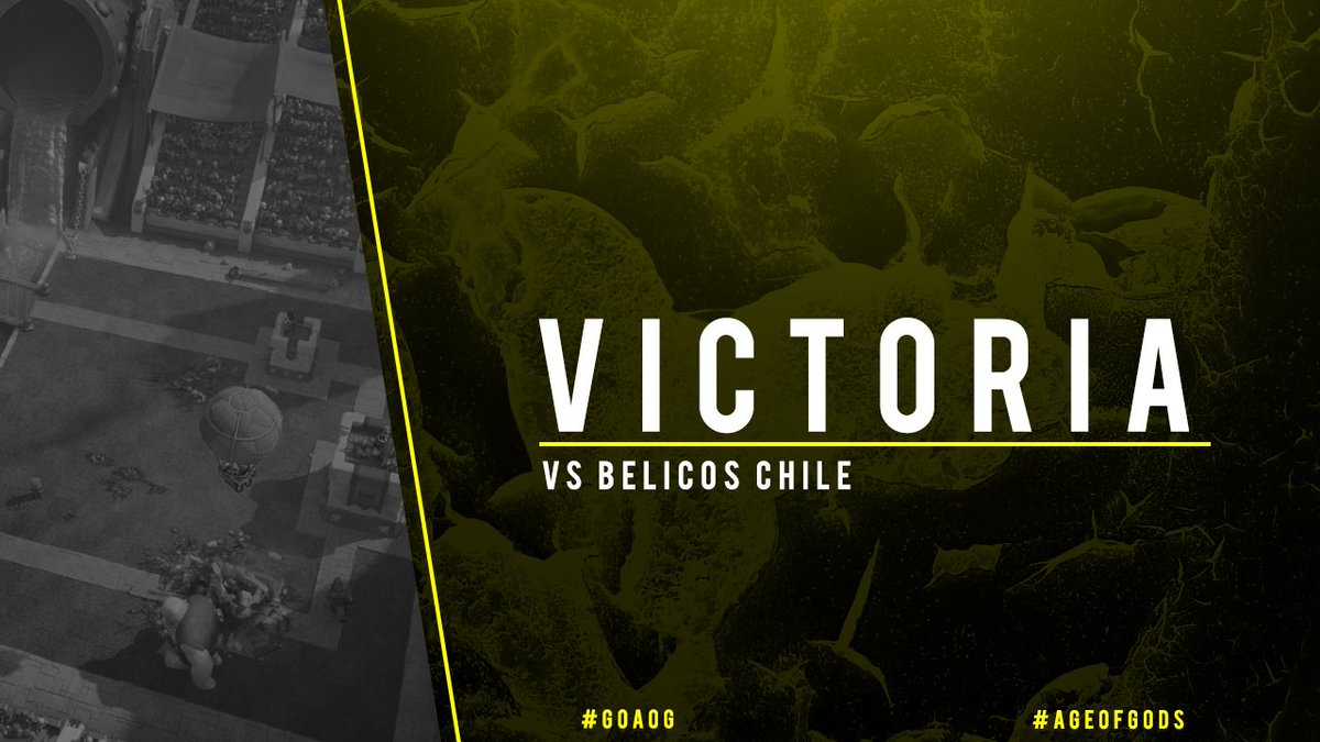 #Victoria // <a href="/Competencia_LPS/">LPS Competencia Profesional</a> 

Logramos salir ganadores de la ida de la final de la <a href="/Competencia_LPS/">LPS Competencia Profesional</a> por un contundente 2-0 ante Belicos Chile🏆

A seguir así 🔥

#GoAoG #AgeOfGods