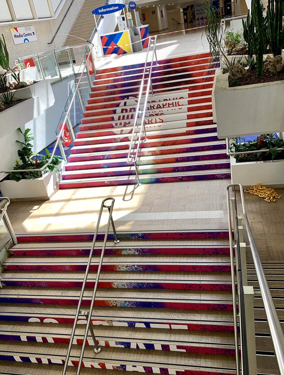 dbajec's tweet image. The calm before the storm. #CannesLions #ibmix #berlinschool