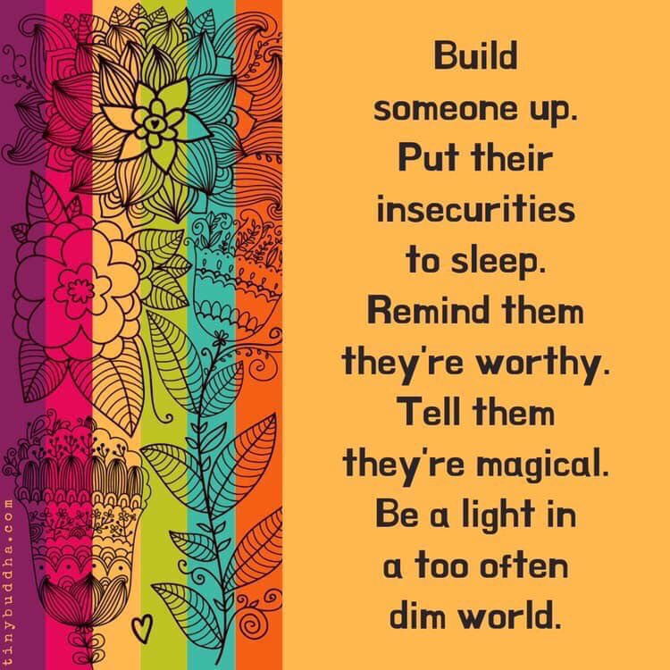 Happy Monday people.... little thought for the day!