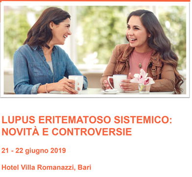 ProfVacca's tweet image. LUPUS ERITEMATOSO SISTEMICO.

📌 21-22 GIUGNO 2019 - Hotel Hotel Mercure Villa Romanazzi Carducci Bari

angelovacca.it/ultimi-appunta…