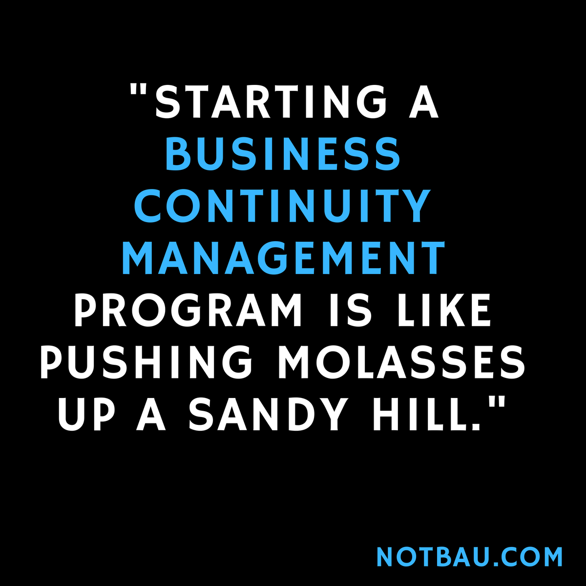 Starting or transforming a BCM program is tough work.  We are building a comprehensive library of BCM, IT Disaster Recovery,  and Crisis Management tools &amp; templates to take some of the pain away.  #businesscontinuity #crisismanagement #disaster #disasterrecovery #prepare #notbau