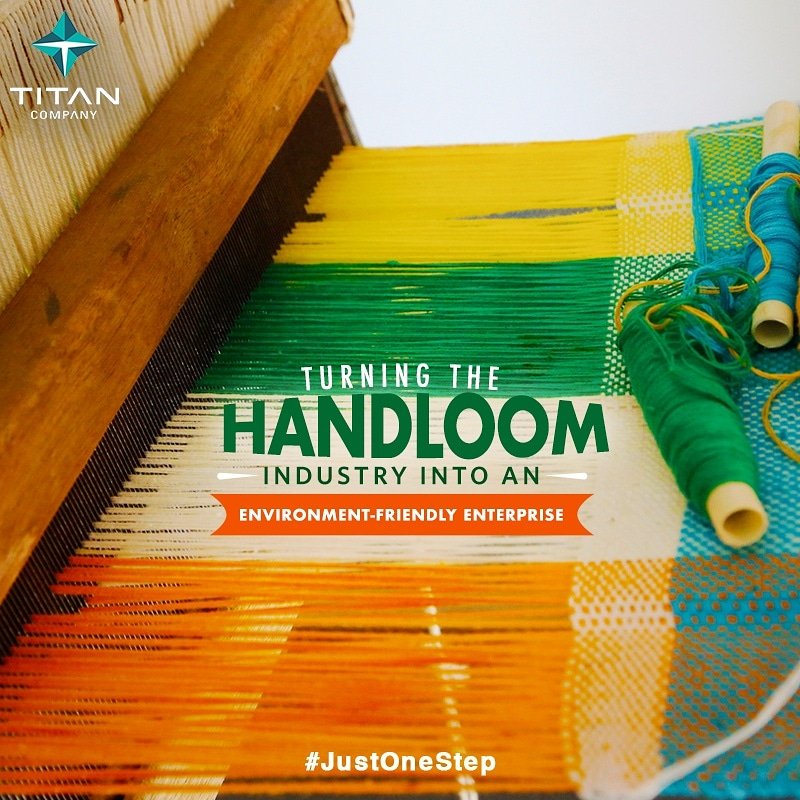 TitanCompanyLtd's tweet image. Charaka is one of the largest producers of naturally- dyed handloom fabric in our country. Titan, together with this organisation adheres to environment-friendly processes ensuring ecological sustainability in every textile endeavour undertaken. #JustOneStep
#LifeAtTitan