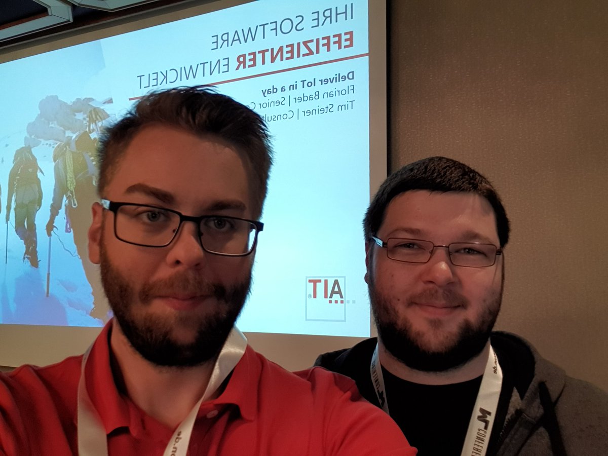 FlorianBaderDE's tweet photo. Wir sind bereit für unseren #iot Workshop auf der #iotconf. Heute: Wie bekomme ich mein Device in die Cloud am Beispiel vom #mxchip in #iotcentral mit #iotedge. https://t.co/ESvQXMpVsz