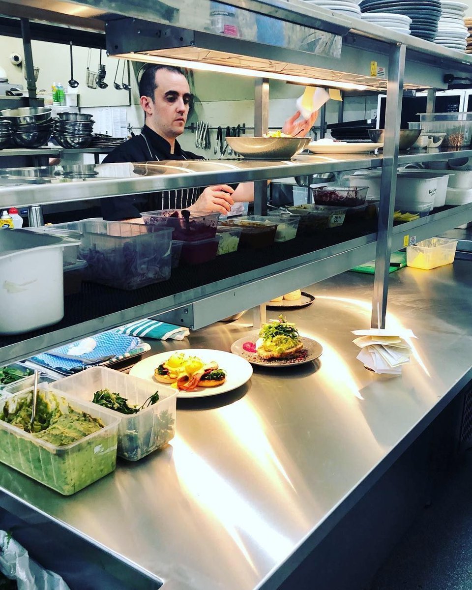 Big thanks to @primaryatpioneerspark for giving us the opportunity to design and supply the new custom stainless steel kitchen pass at your amazing Berwick Village location! 😊 
📸 : Primary @ Pioneers Park

#stainlesssteelequipment #commercialkitchens #primaryatpioneerspark