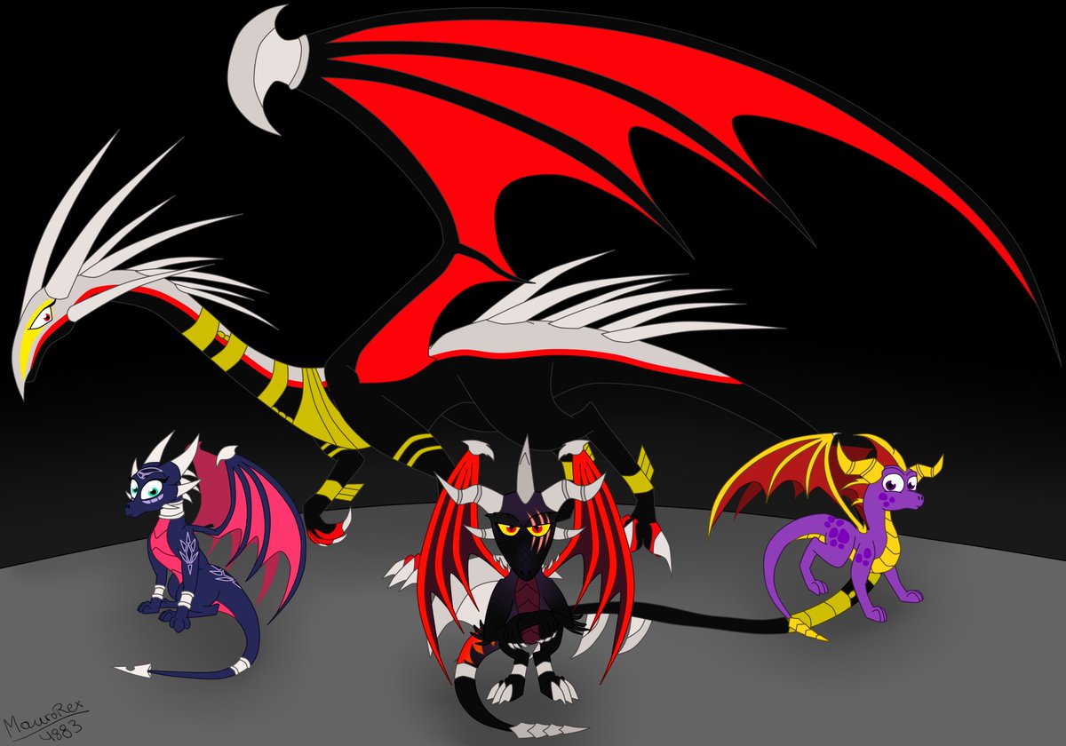 MauroRex4883's tweet photo. "The 4 main"
#SpyroTheDragon #Spyro #Cynder #Repticoot #Zirra #TheLegendOfSpyro #RepticootAU #ZirrasReturn
Zirra© @LexSeeraphine
Repticoot© @MauroRex4883 (me)
https://t.co/nTdBufBJQR https://t.co/inEgO0sflV