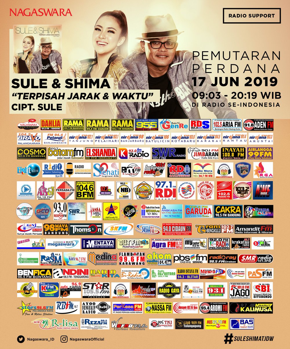 Radio Gaya Fm Kota Banjar Jawa Barat On Twitter Pemutaran Perdana Senin 17 Juni 2019 Sule Baby Shima Terpisah Jarak Dan Waktu Nujumuter Sule Babyshima Terpisah Jarak D#m ku ingin tangan kita. twitter