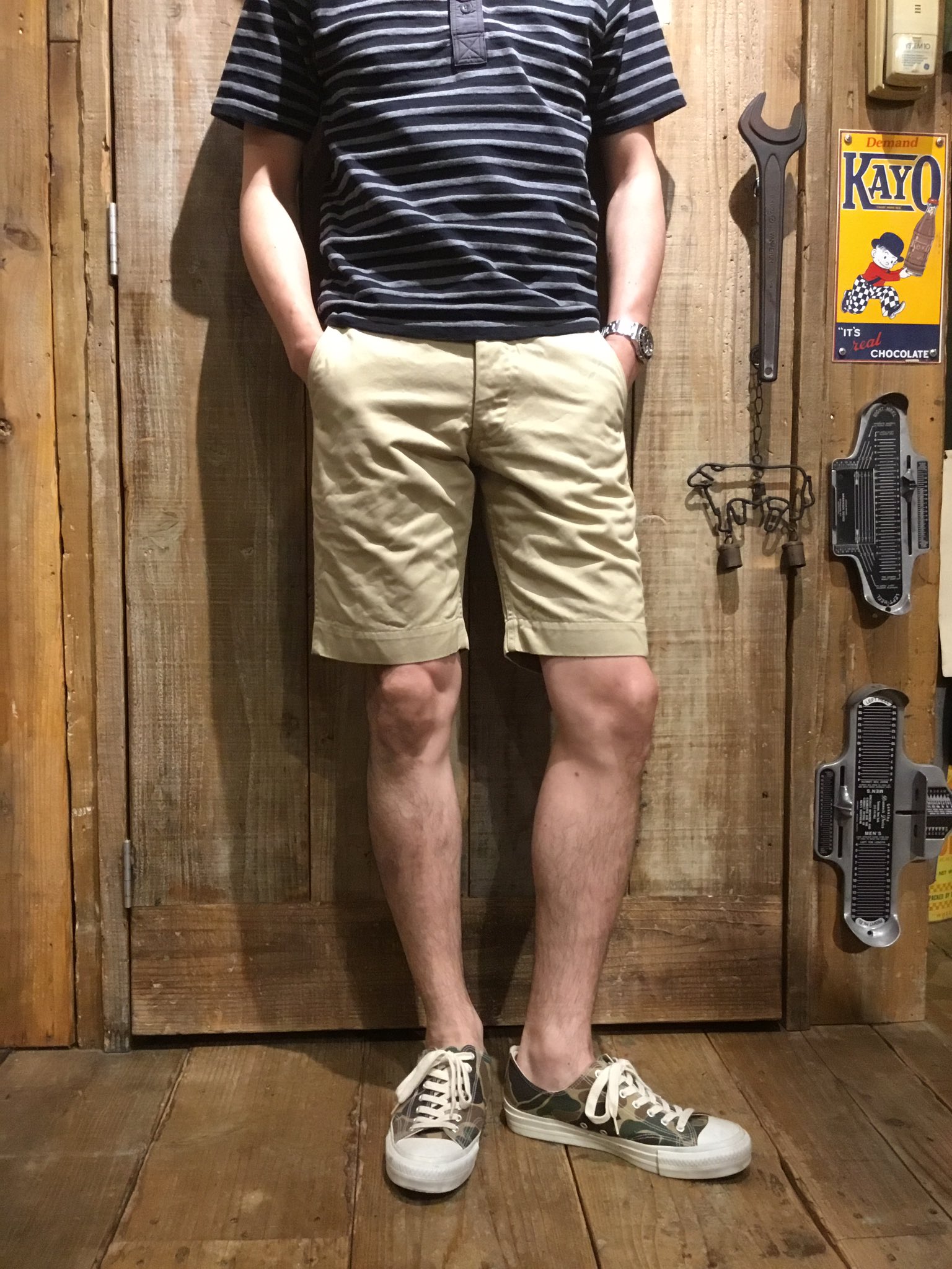 WAREHOUSE　ウェアハウス　チノパン　ショートパンツ ウエアハウス WAREHOUSE チノショーツ Lot 1204 ショートパンツ