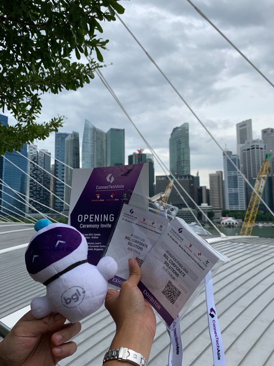 Rogerlkz's tweet photo. Albert's Adventure at Marina Bay Sands! 

See you tomorrow at the ConnecTechAsia! Visit us at booth 5F4-01!!

#ConnecTechAsia2019 #CommunicAsia #ConnecTechAsia #BroadcastAsia #NXTAsia
@BGLdot @Rogerlkz @jen_pabilona #CorporateCompliance https://t.co/JvgjYHVOof
