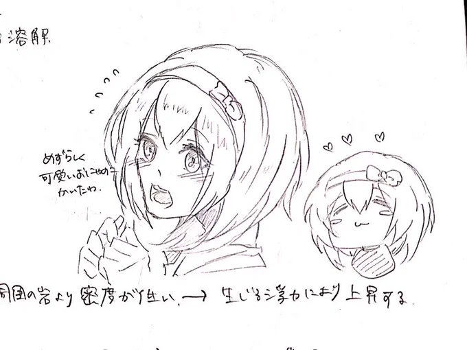 半世紀ぶりのおにゃのこ
右の方が好み 