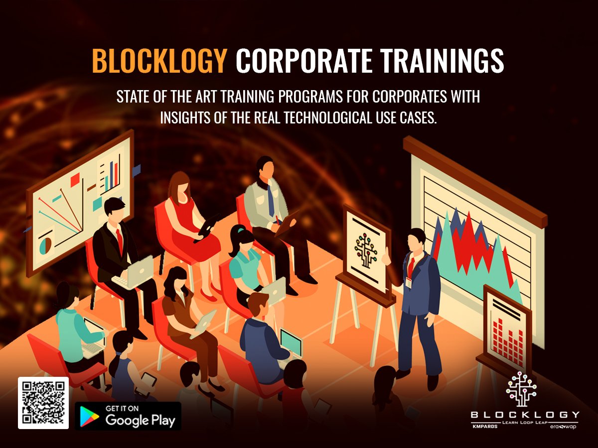 JennniSarah's tweet photo. Blocklogy corporate trainings: state of the art training programs for corporates with insights of the real technological use cases. 

Visit: https://t.co/bOFKYOFo1Q

Download: https://t.co/rYegRx4IpM

Subscribe our channel: https://t.co/xjuFlqHzUU

#blockchainprogramming https://t.co/vcxs4asLAX