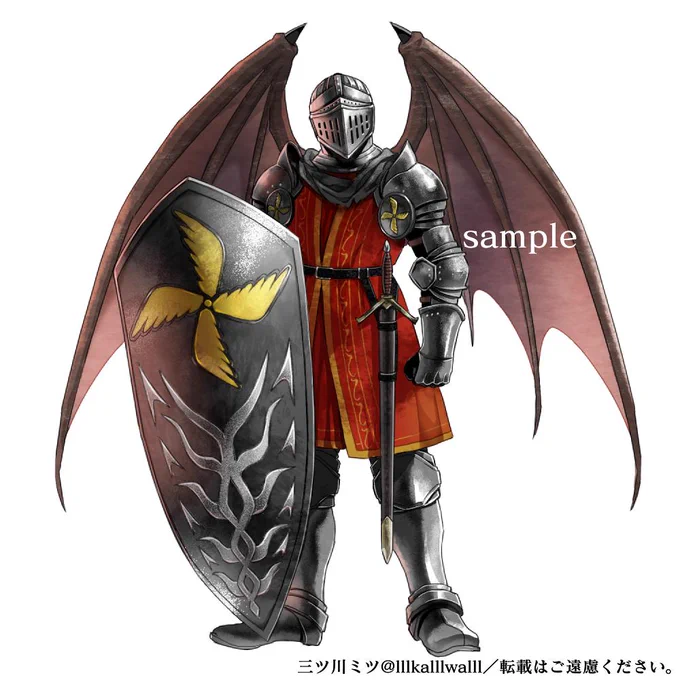 素敵な設定のキャラクターを描かせていただきました! ありがとうございました。 