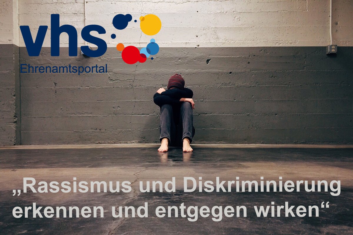 Neue Inhalte im #vhs-Ehrenamtsportal!
👉Ganz neu im Portal: Wir haben die Themenwelt „#Rassismus und #Diskriminierung erkennen und entgegen wirken“ frisch veröffentlicht. ➡️Erfahren Sie mehr: vhs.link/tJBYMw