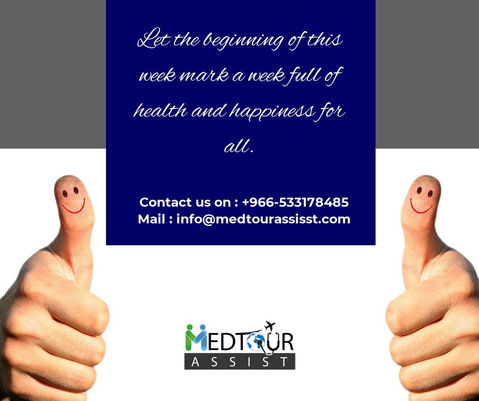 MedtourL's tweet photo. #MondayMotivation 
Let the beginning of this week mark a week full of health and happiness for all.

#HealthIsWealth #MedTourAssist #medicaltourism #healthcare #care #happiness
#MotivationMonday https://t.co/Wm67V8mS6E